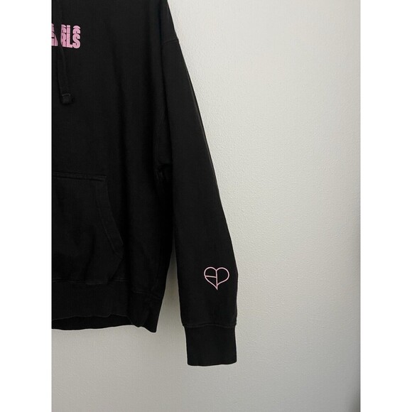 BlackPink Embroidered Pink Lovesick Group Photo K-Pop Hoodie Unisex L Official - Picture 8 of 9